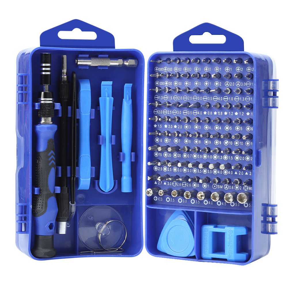 08aba149-e849-49ef-9f84-e285e79e22b7.jpg Screwdriver Set Multi-function Screwdriver Set Bit Head Watch Game Machine Disassembly Tool - Image 1