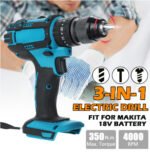 Electric Cordless Impact Drill 13mm Rechargeable Electric Screwdriver Drill For Battery Power Tool - Image 2