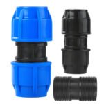 PE quick connect pipe fitting plastic joint quick connect pipe fitting non hot melt water pipe direct quick connect movable joint 25 inch - Image 3