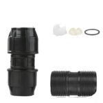 PE quick connect pipe fitting plastic joint quick connect pipe fitting non hot melt water pipe direct quick connect movable joint 25 inch - Image 5
