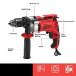 Electric Hand Drill Impact Drill Rechargeable High-power Electric Tools - Image 6