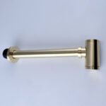 All Copper Brushed Gold Wall Deodorant In-wall Drain Pipe Fittings - Image 2