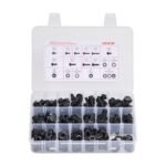 280 Pcs Bolts Nuts Assortment Kit Metric Alloy Steel M6 M8 M10