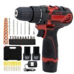 Multifunctional Lithium Electric Drill Suit Rechargeable Electric Hand Drill - Image 6