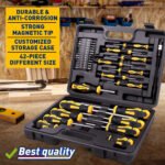 Magnetic Screwdriver Set Tool With Box