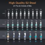 24-in-one Ratchet Screwdriver Set Household Hardware Wrench Tool - Image 2